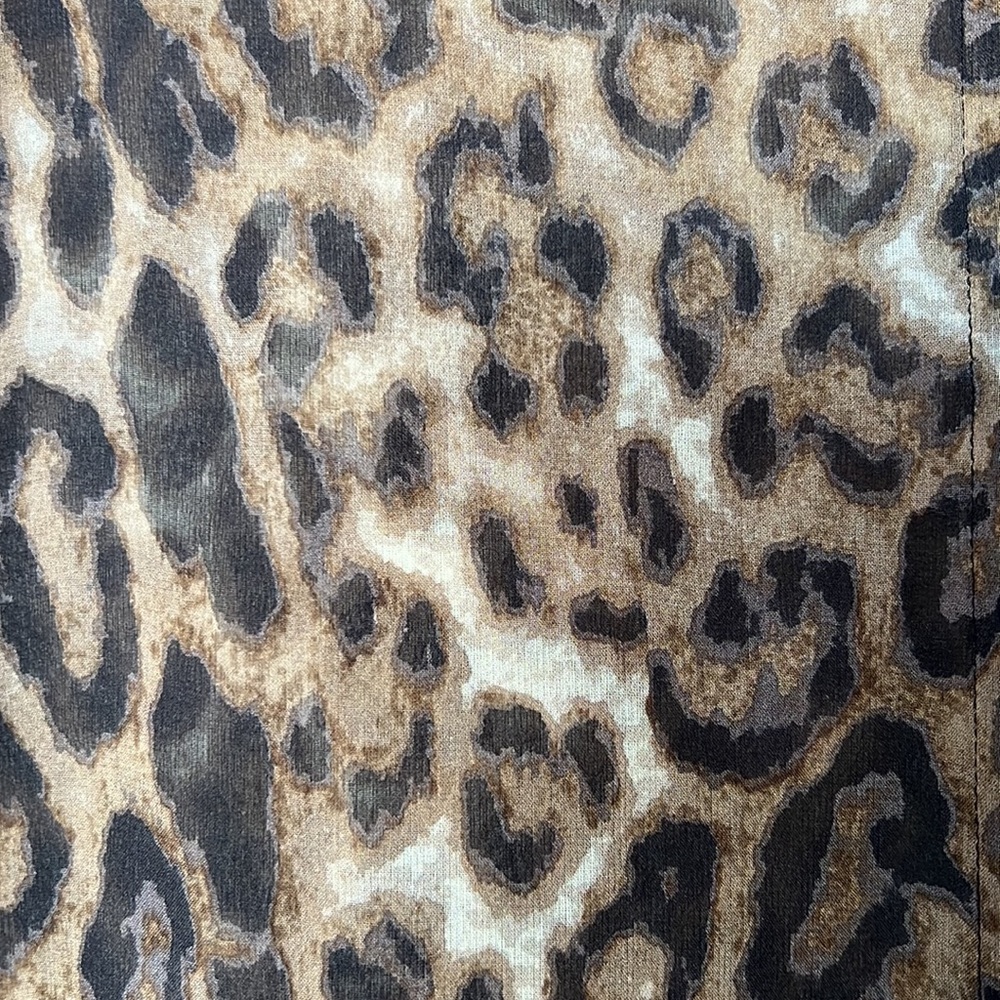 Nili Lotan - Silk Leopard Print Blouse - Size Xs - image 3